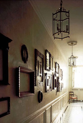 Antique frame collection